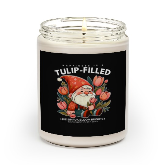 Tulip-Filled Happiness – Bloom Brightly Scented Candles