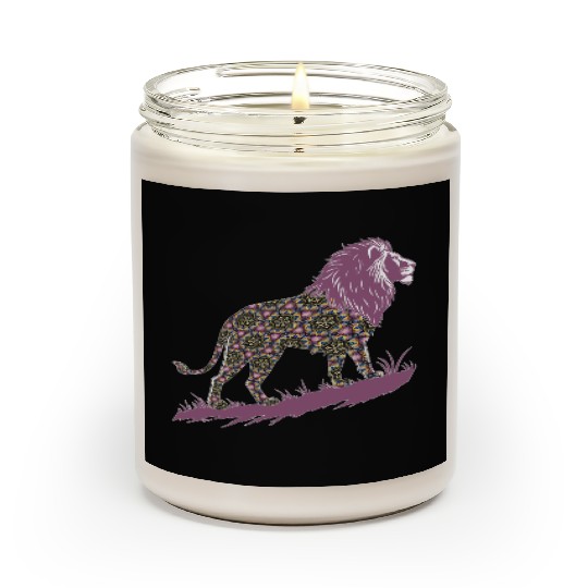 Star of David Pattern 1 Lion of Judah Scented Candles
