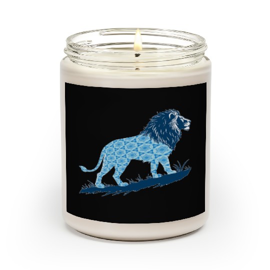 Star of David Pattern 2 Lion of Judah Scented Candles