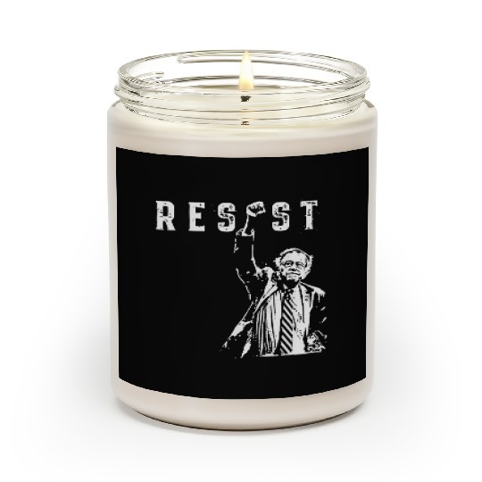 RESIST Bernie Sanders Freedom US National Service Scented Candles