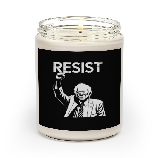 RESIST Bernie Sanders Freedom US National Service Scented Candles