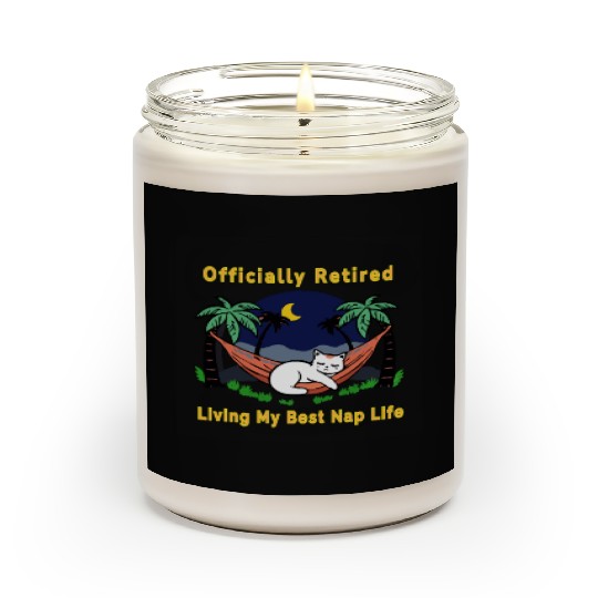 Retired Cat - Living the Dream Scented Candles