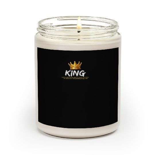 Courageous King:Wear Your Strength with Confidence Scented Candles