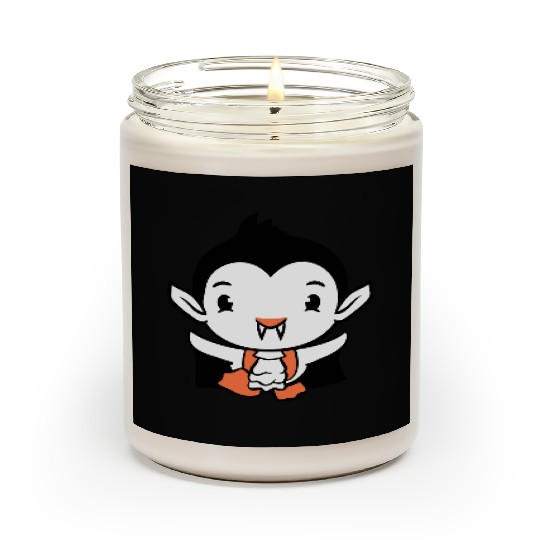 Duck Vampire Halloween Costume Bloodsucker Monster Scented Candles