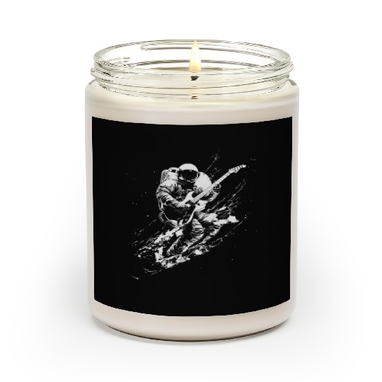 Deep Space Astro Rocker - Astronaut playing Scented Candles