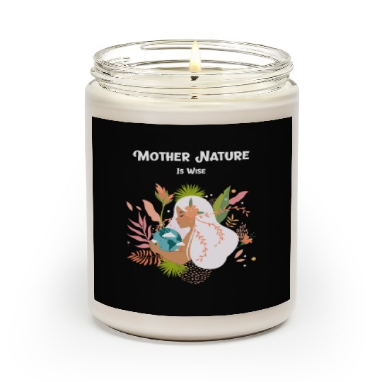 Earth Day Mother Nature Scented Candles