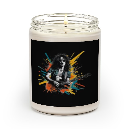 Rock and Roll Youth Avatar Stickers Scented Candles
