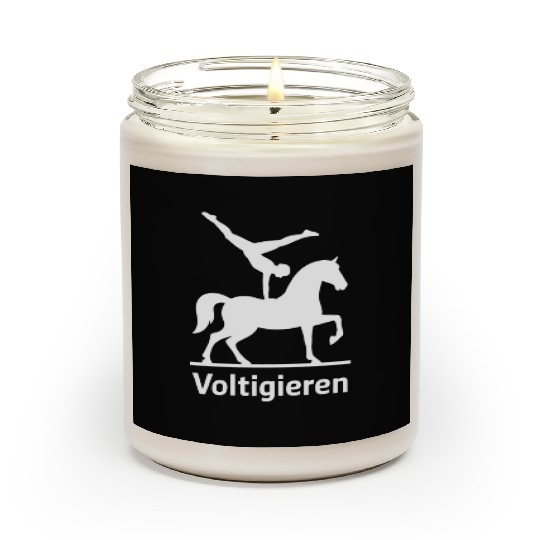 Voltigieren Equestrian Elegance Horse Performance Scented Candles