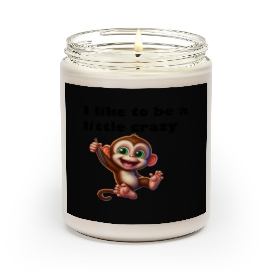crazy monkey Scented Candles