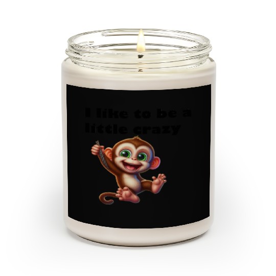 crazy monkey Scented Candles
