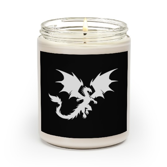 Large Flying Dragon With Huge Wings Scented Candles
