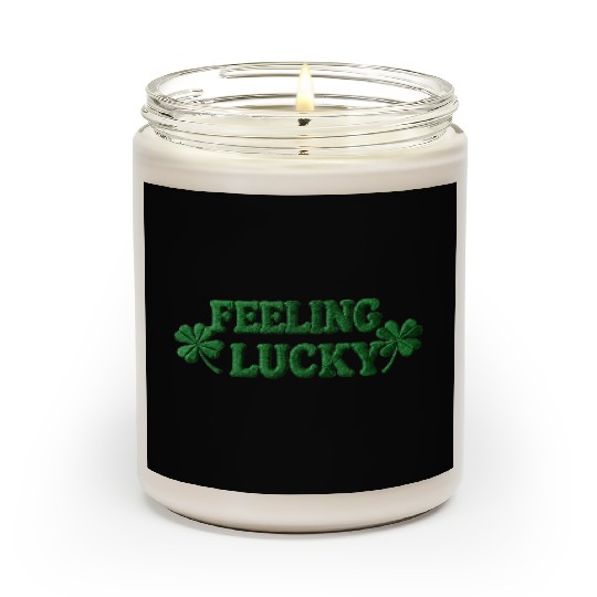 Feeling Lucky Shamrocks Clover Scented Candles