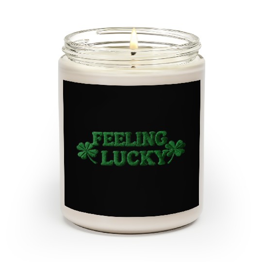 Feeling Lucky Shamrocks Clover Scented Candles