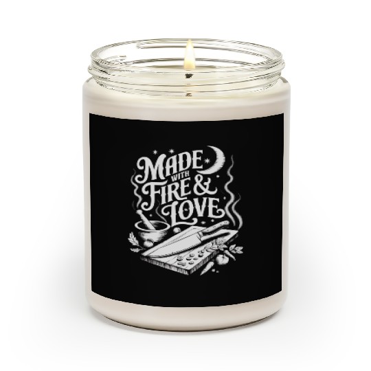 Made with Fire and Love Cooking Scented Candles