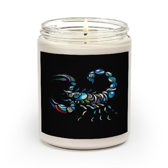 psychedelic scorpion Scented Candles