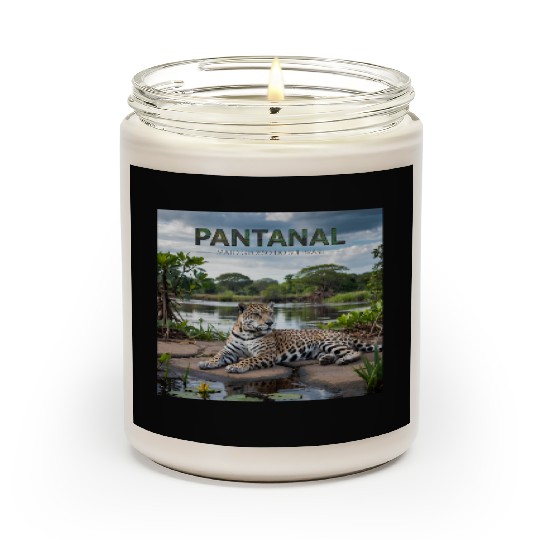 Pantanal Jaguar – Wild Beauty of Brazil Scented Candles
