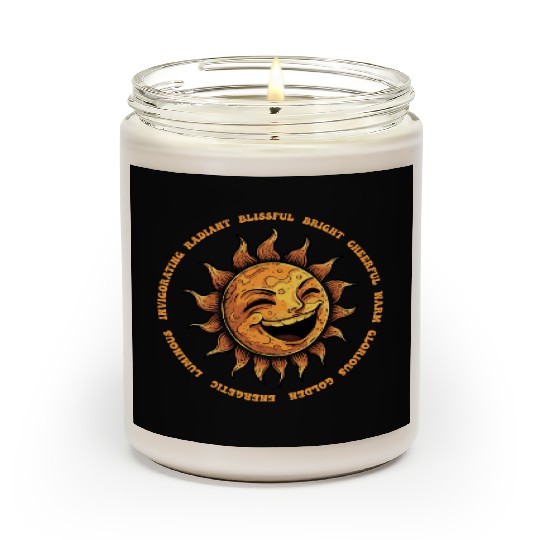Positive Vibes Summer Scented Candles – Radiant Sun