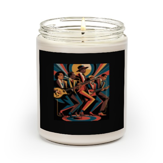 New Orleans Jazz Band art – Elegant New Orleans Ja Scented Candles