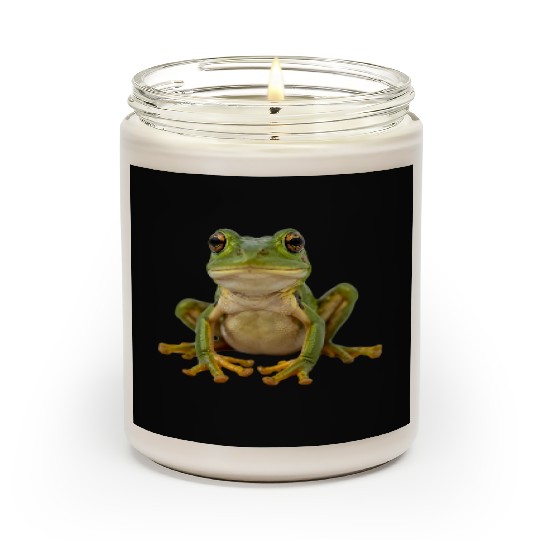 Realistic Frog Portrait Scented Candles