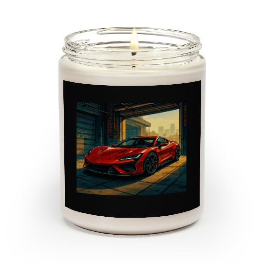Street Legend - GTA Style Supercar Art Scented Candles