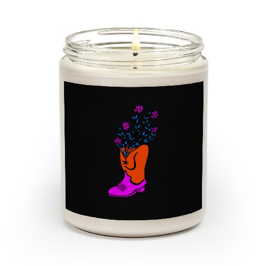 Bad Gal cowboy boots Scented Candles