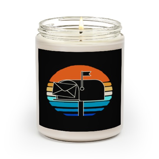 Postal Worker Mailbox Postman Scented Candles