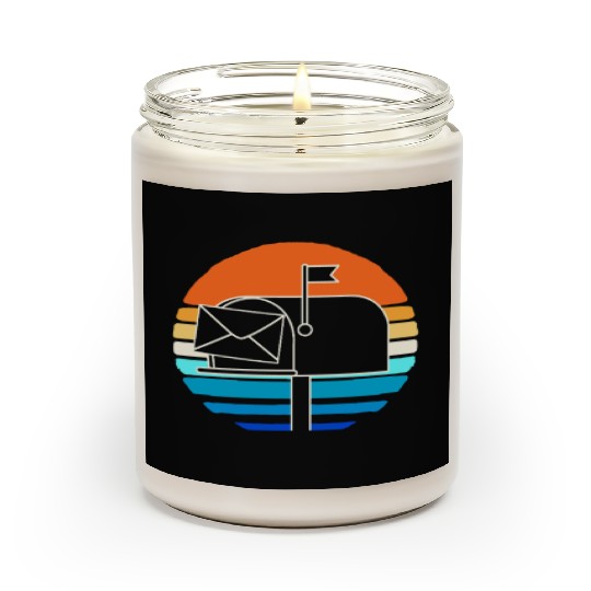 Postal Worker Mailbox Postman Scented Candles