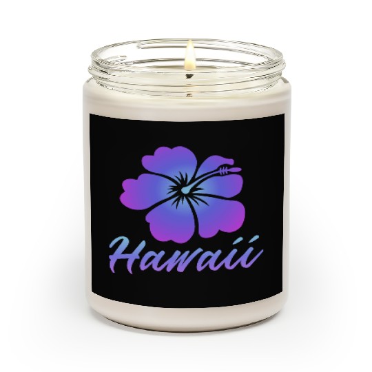 Hawaii Hibiscus Scented Candles