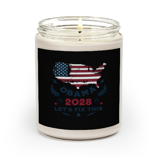 Obama 2028 Lets Fix This Presidential Election Scented Candles