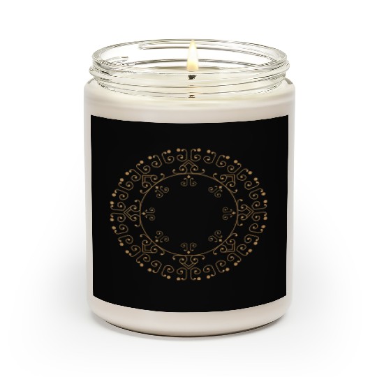 Circle of Energy Mandala Scented Candles – Sacred Flow Design