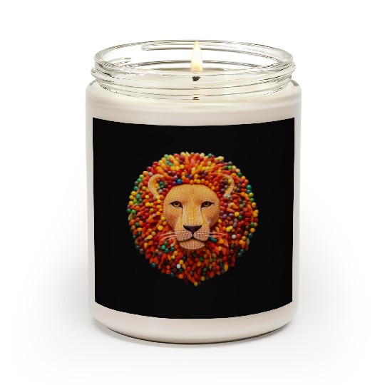 Candy King Lion Scented Candles