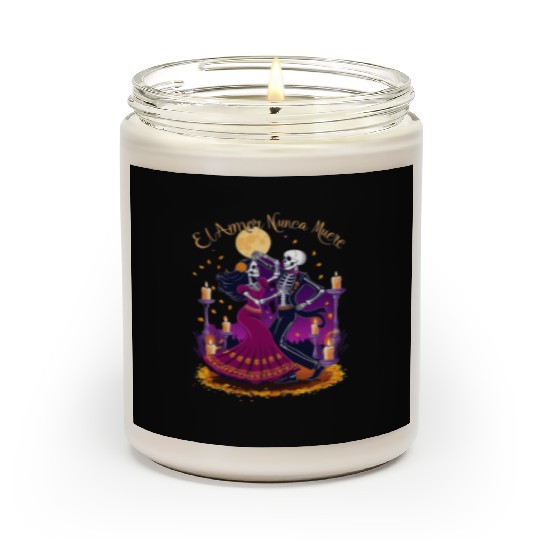 Day of the Dead Scented Candles