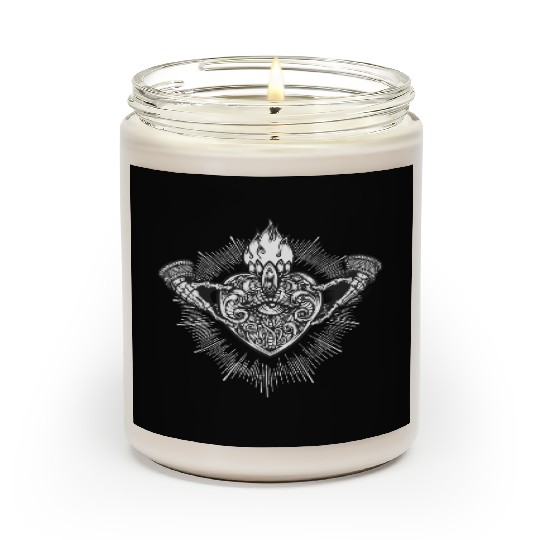 Sacred Heart Claddagh Symbol - White Scented Candles