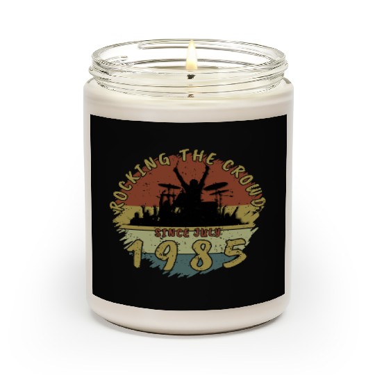 40th Birthday Rocking the crowd DRM 07/1985 Scented Candles