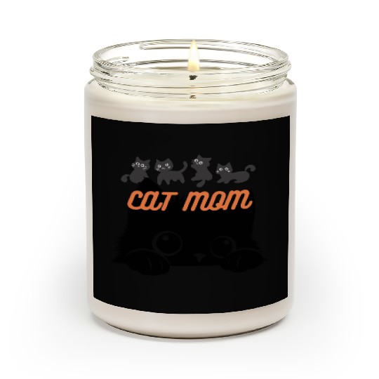 cat mom Scented Candles