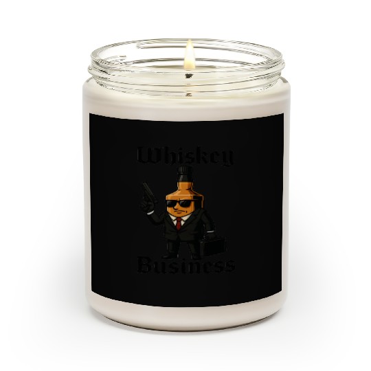 Whiskey Business Scented Candles