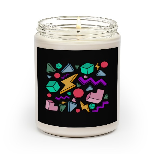80s Aesthetic Vintage Retro Scented Candles