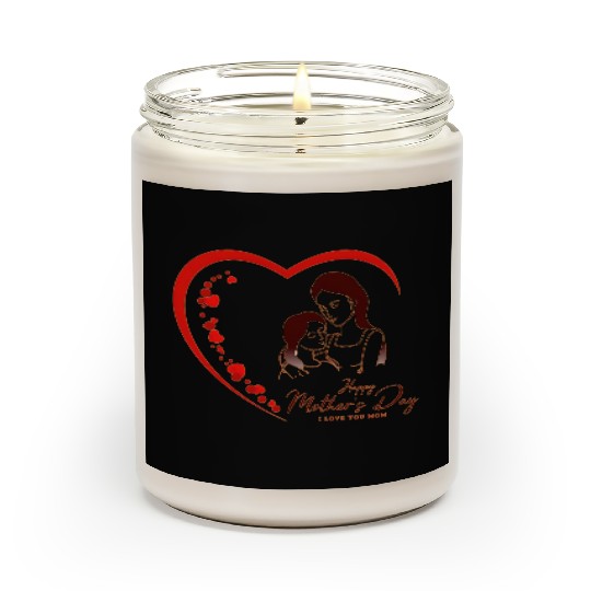 Mother & Daughter Love Heart Mother’s Day Scented Candles