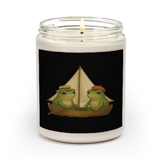 Frog Boat Scented Candles