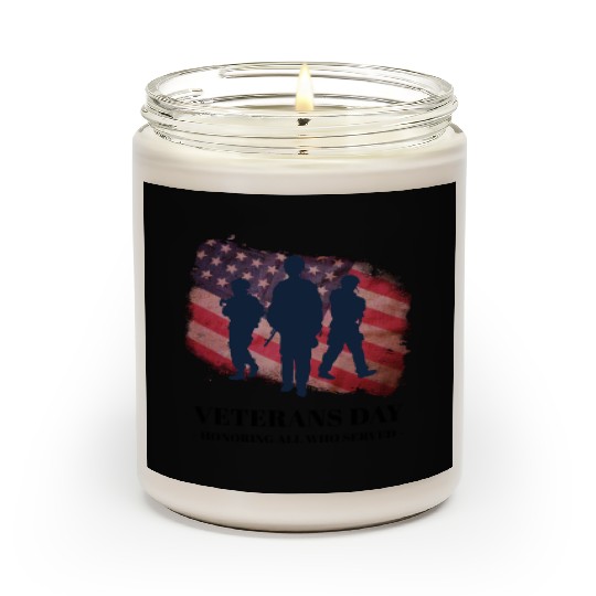 Memorial Day Patriotic Scented Candles