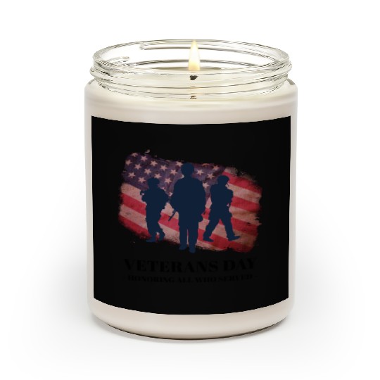 Memorial Day Patriotic Scented Candles