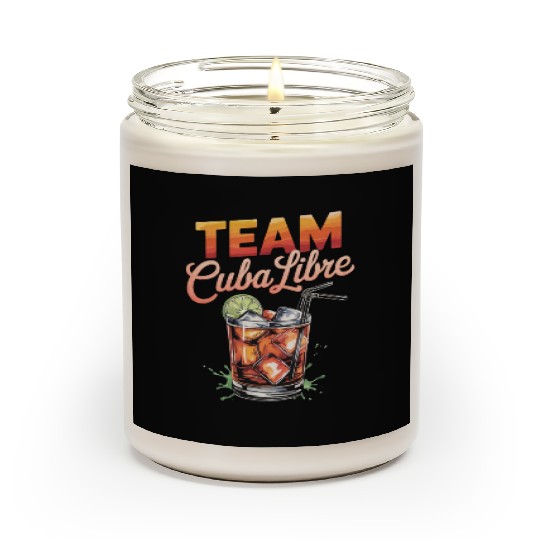 Cocktail Bartender Team Cuba Libre Scented Candles