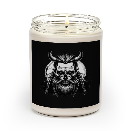 Viking Warrior Man Odin Thor Norman Walhalla Scented Candles