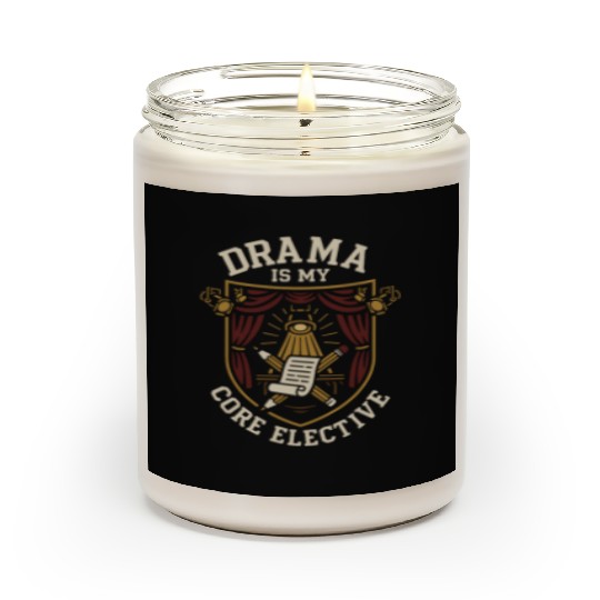 Theater Kid Drama Club Musical Theater Nerd Stage Scented Candles