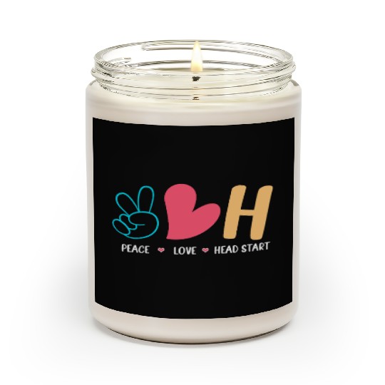 Head Start Crew School Teacher Scented Candles