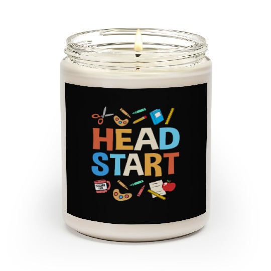 Head Start Crew School Teacher Scented Candles