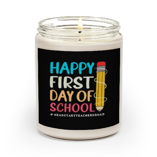 School Head Start Crew Teacher Scented Candles