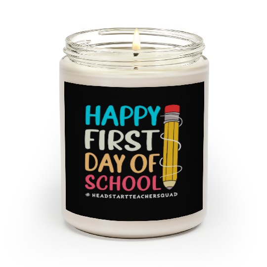 School Head Start Crew Teacher Scented Candles