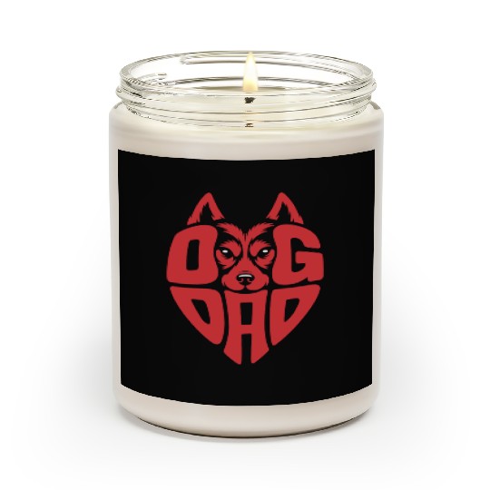 Proud Dog Dad Scented Candles