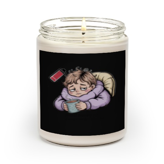 Social Battery 0% – Please Do Not Disturb Scented Candles